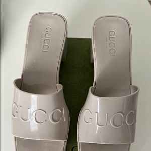 Gucci PVC Sandals